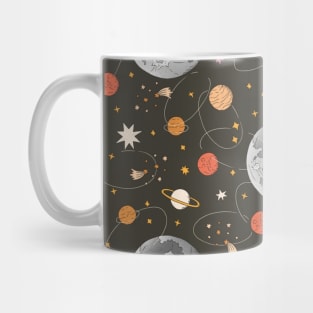 Outer Space Universe Astronomy Pattern Mug